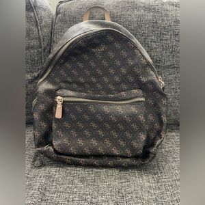 Leather GUESS Backpack